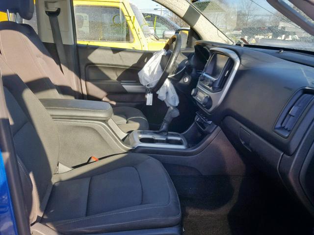 1GCGTCEN8J1175720 - 2018 CHEVROLET COLORADO L BLUE photo 5