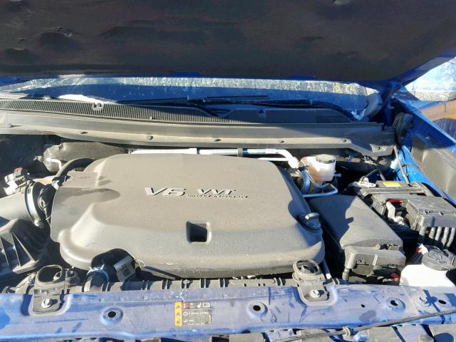 1GCGTCEN8J1175720 - 2018 CHEVROLET COLORADO L BLUE photo 7