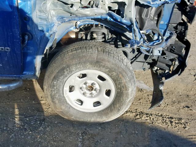 1GCGTCEN8J1175720 - 2018 CHEVROLET COLORADO L BLUE photo 9