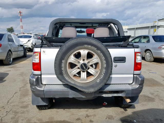 4S2CK57D614318135 - 2001 ISUZU RODEO SPOR SILVER photo 9