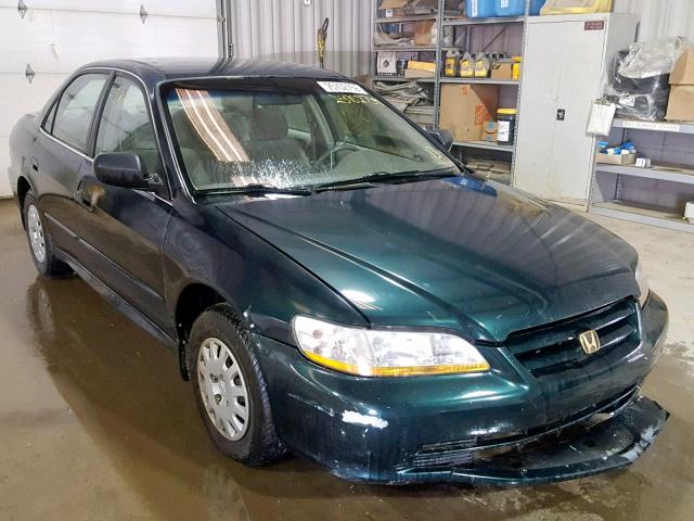 1HGCF86641A037524 - 2001 HONDA ACCORD VAL GREEN photo 1