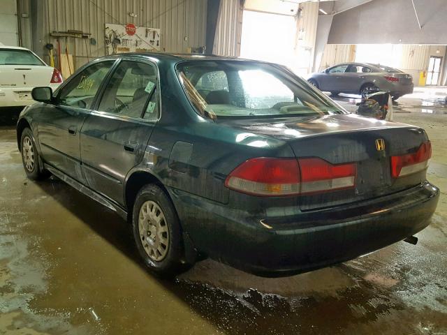 1HGCF86641A037524 - 2001 HONDA ACCORD VAL GREEN photo 3