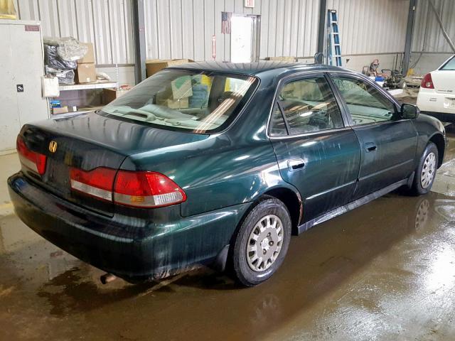 1HGCF86641A037524 - 2001 HONDA ACCORD VAL GREEN photo 4