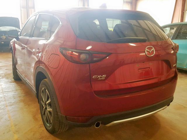 JM3KFBDM0J0444326 - 2018 MAZDA CX-5 GRAND BURGUNDY photo 3