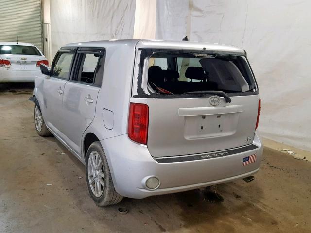 JTLKE50E791093209 - 2009 TOYOTA SCION XB SILVER photo 3