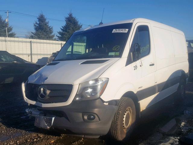 WD3PE7DC6E5829012 - 2014 MERCEDES-BENZ SPRINTER 2 WHITE photo 2