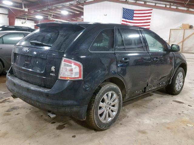 2FMDK39C97BB28011 - 2007 FORD EDGE SEL P BLACK photo 4