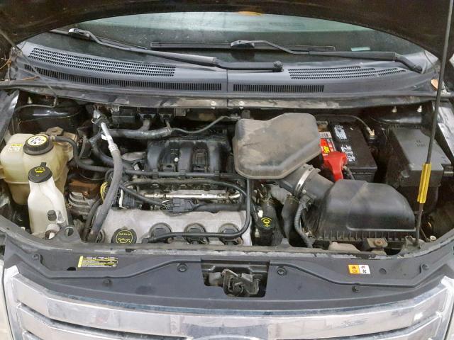 2FMDK39C97BB28011 - 2007 FORD EDGE SEL P BLACK photo 7