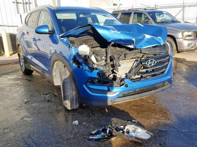 KM8J33A47GU115675 - 2016 HYUNDAI TUCSON LIM BLUE photo 1