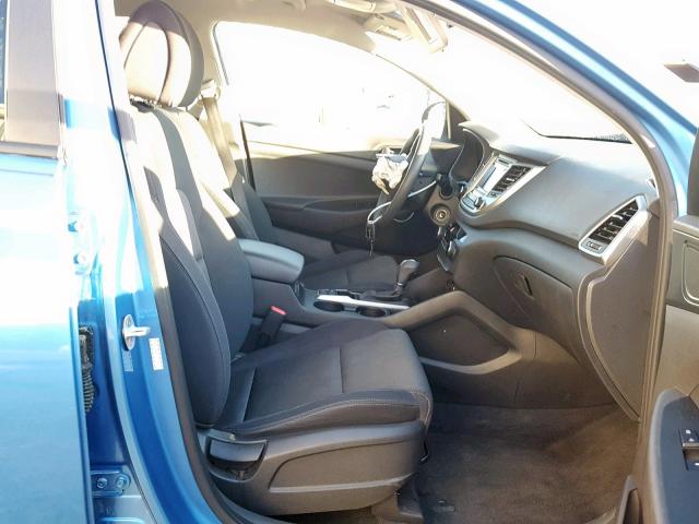 KM8J33A47GU115675 - 2016 HYUNDAI TUCSON LIM BLUE photo 5