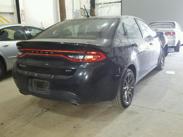 1C3CDFBA4DD309192 - 2013 DODGE DART SXT BLACK photo 4