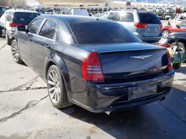 2C3LA73W86H532155 - 2006 CHRYSLER 300C SRT-8 BLACK photo 3