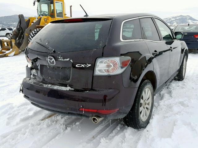 JM3ER2WM6A0339498 - 2010 MAZDA CX-7 BLACK photo 4