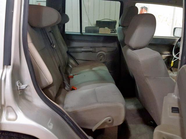1J8HG48K17C691018 - 2007 JEEP COMMANDER Boz foto 6
