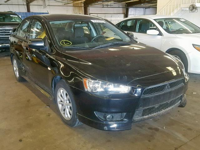 JA32V2FWXCU018244 - 2012 MITSUBISHI LANCER SE BLACK photo 1