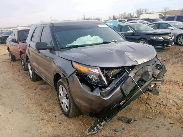 1FM5K8AR8FGC27444 - 2015 FORD EXPLORER P GRAY photo 1