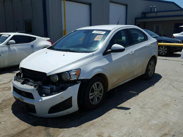 1G1JB5SHXC4122725 - 2012 CHEVROLET SONIC LS 白色 照片 2