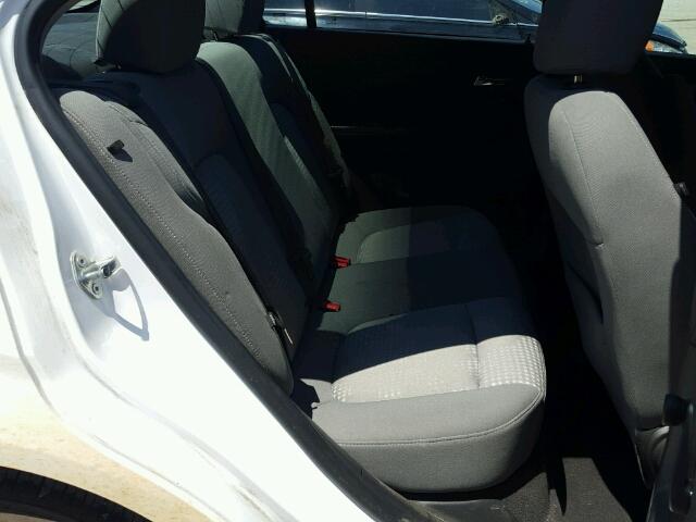 1G1JB5SHXC4122725 - 2012 CHEVROLET SONIC LS 白色 照片 6