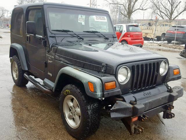 1J4FY19S0XP447890 - 1999 JEEP WRANGLER / BLACK photo 1