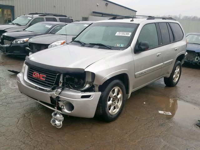 1GKDT13S342324490 - 2004 GMC ENVOY SILVER photo 2