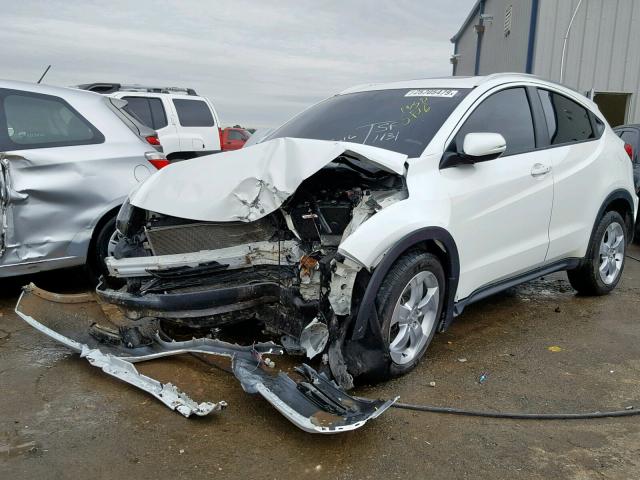 3CZRU6H72GM701026 - 2016 HONDA HR-V EXL WHITE photo 2