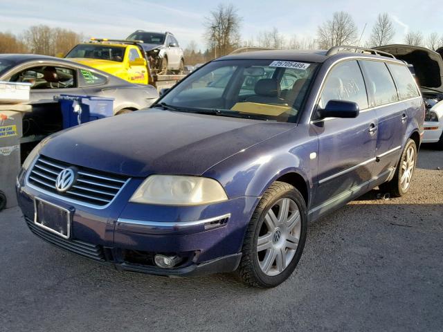 WVWYH63B63E377290 - 2003 VOLKSWAGEN PASSAT GLX 蓝色 照片 2