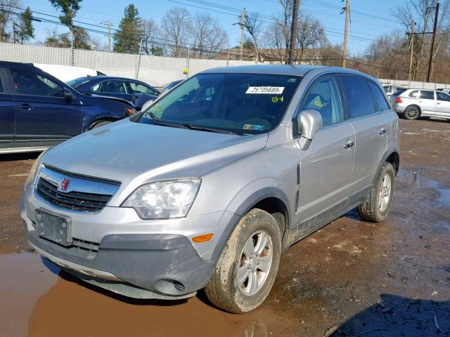 3GSCL33P88S607643 - 2008 SATURN VUE XE SILVER photo 2