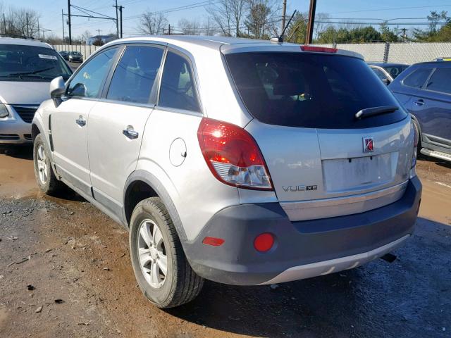 3GSCL33P88S607643 - 2008 SATURN VUE XE SILVER photo 3