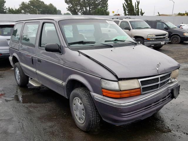 2B4GH2537PR318572 - 1993 DODGE CARAVAN GRAY photo 1