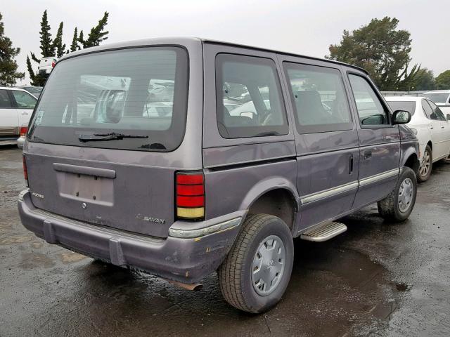 2B4GH2537PR318572 - 1993 DODGE CARAVAN GRAY photo 4