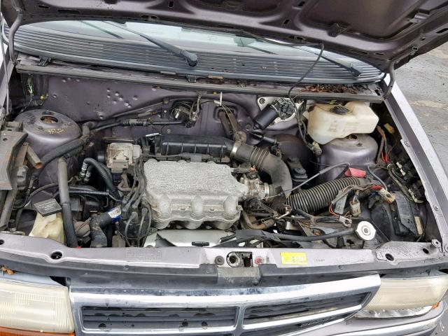 2B4GH2537PR318572 - 1993 DODGE CARAVAN GRAY photo 7