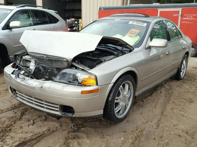 1LNHM87A02Y709953 - 2002 LINCOLN LS SILVER photo 2