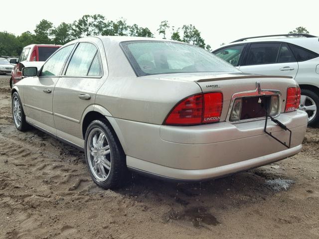 1LNHM87A02Y709953 - 2002 LINCOLN LS SILVER photo 3