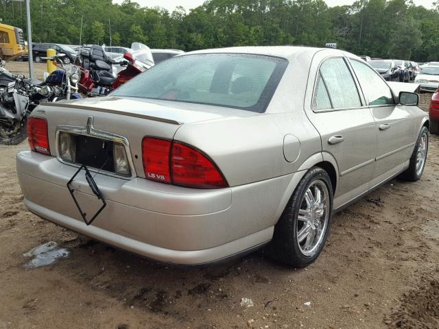 1LNHM87A02Y709953 - 2002 LINCOLN LS SILVER photo 4