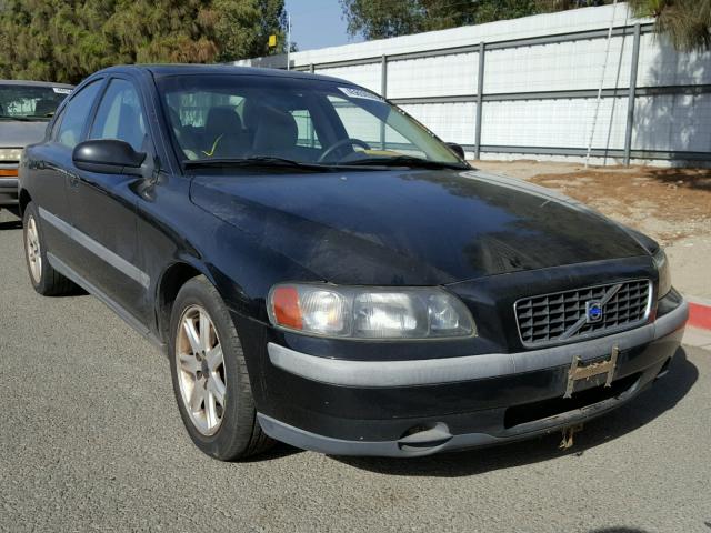 YV1RS61R922148179 - 2002 VOLVO S60 BLACK photo 1