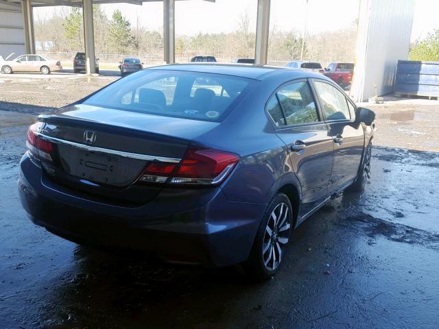 2HGFB2F99FH544248 - 2015 HONDA CIVIC EXL GRAY photo 4