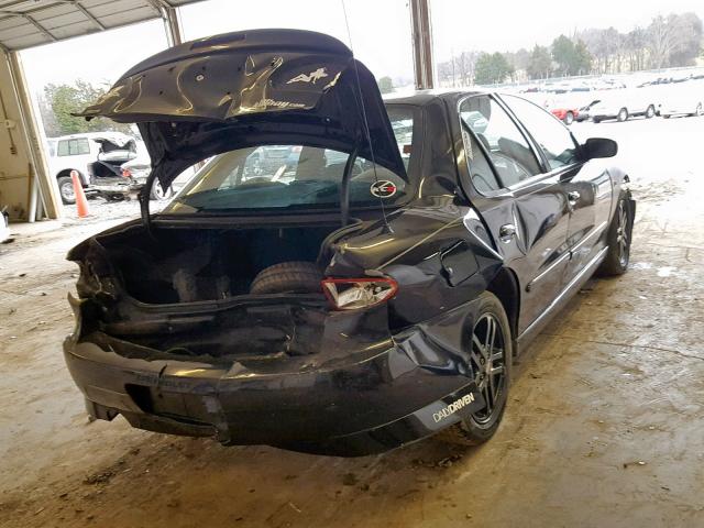 1G1JH54F237213688 - 2003 CHEVROLET CAVALIER L BLACK photo 4