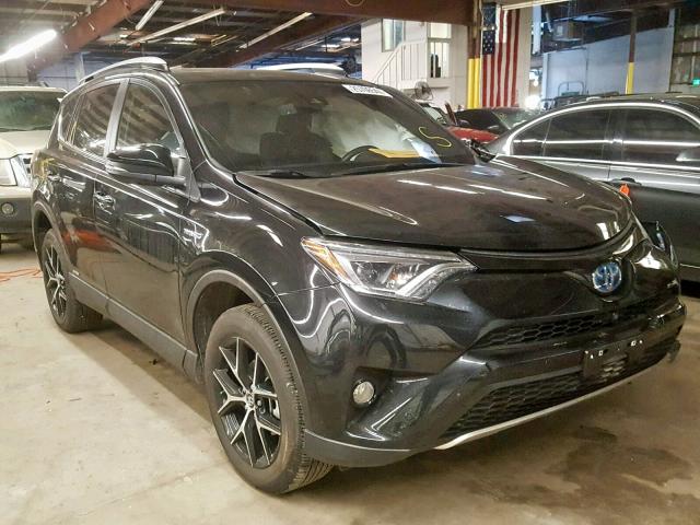 JTMJJREV0JD184991 - 2018 TOYOTA RAV4 HV SE BLACK photo 1