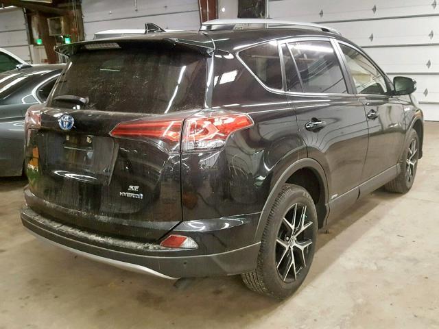 JTMJJREV0JD184991 - 2018 TOYOTA RAV4 HV SE BLACK photo 4