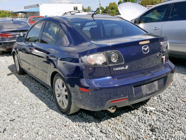 JM1BK323491236430 - 2009 MAZDA 3 S BLUE photo 3