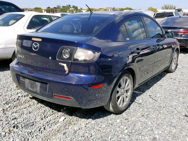 JM1BK323491236430 - 2009 MAZDA 3 S BLUE photo 4