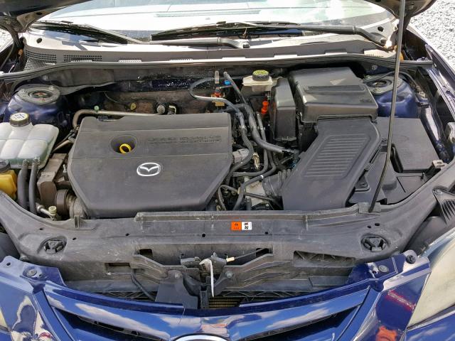 JM1BK323491236430 - 2009 MAZDA 3 S BLUE photo 7