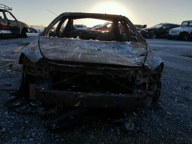 1G1ZC5E17BF213548 - 2011 CHEVROLET MALIBU 1LT შავი ფოტო 9