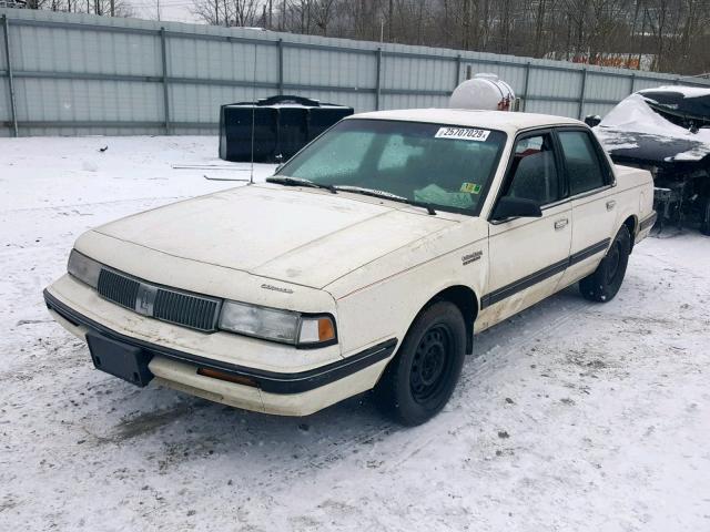 1G3AL54N6N6380724 - 1992 OLDSMOBILE CUTLASS CI თეთრი ფოტო 2