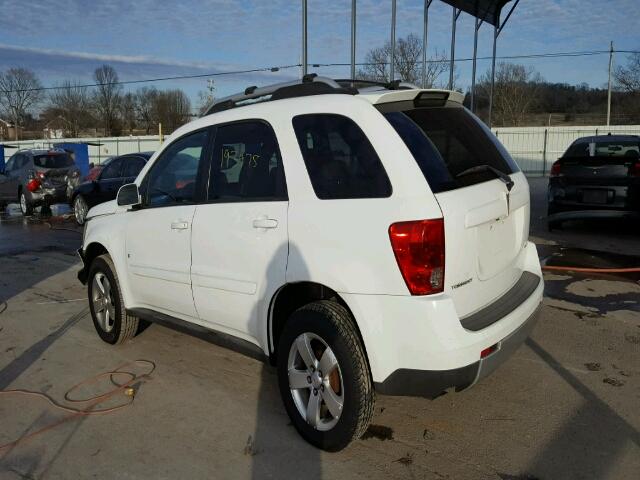 2CKDL73F666121724 - 2006 PONTIAC TORRENT WHITE photo 3