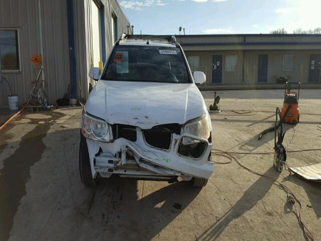 2CKDL73F666121724 - 2006 PONTIAC TORRENT WHITE photo 9