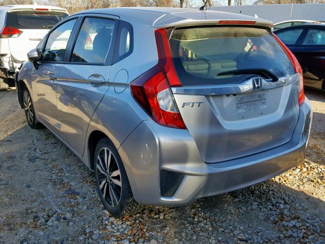 JHMGK5H78GX033237 - 2016 HONDA FIT EX GRAY photo 3