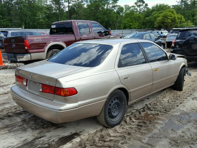 4T1BG22K81U064713 - 2001 TOYOTA CAMRY CE GOLD photo 4