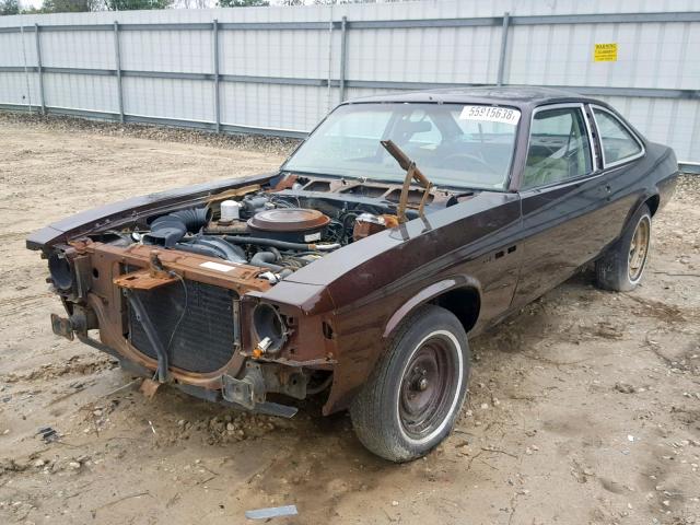 4B27L7L112262 - 1977 BUICK ALL OTHER BROWN photo 2