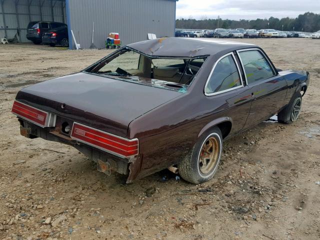 4B27L7L112262 - 1977 BUICK ALL OTHER BROWN photo 4